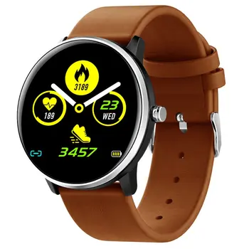 Leather Strap Smart Sports Watch Fitness Bracelet Smart Sports Step Count Watch Waterproof Color Screen Smart Watch
Leather Strap Smart Sports Watch Fitness Bracelet Smart Sports Step Count Watch Waterproof Color Screen Smart Watch