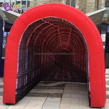 Durable 2.5x2x2.5 meters inflatable tunnel for outdoor / blow up rail tunnel toys for display
Durable 2.5x2x2.5 meters inflatable tunnel for outdoor / blow up rail tunnel toys for display