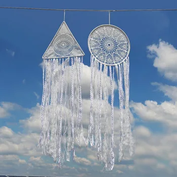 Dream Catcher Moon Triangle Square Hoop DIY Handmade Dreamcatcher Macrame Material Accessories Crafts
Dream Catcher Moon Triangle Square Hoop DIY Handmade Dreamcatcher Macrame Material Accessories Crafts