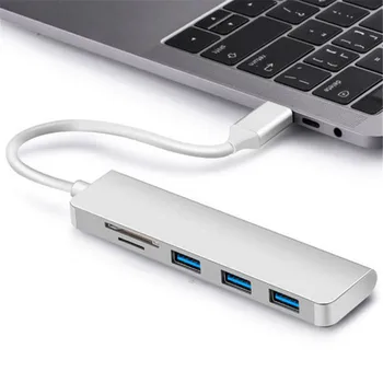 5 in 1 Multi USB Type C Hub Hdmi PD Power Delivery Port 4 USB 3.0 Ports USB C Hub Adapter for Mac book Pro Thunderbolt USB C HUB
5 in 1 Multi USB Type C Hub Hdmi PD Power Delivery Port 4 USB 3.0 Ports USB C Hub Adapter for Mac book Pro Thunderbolt USB C HUB