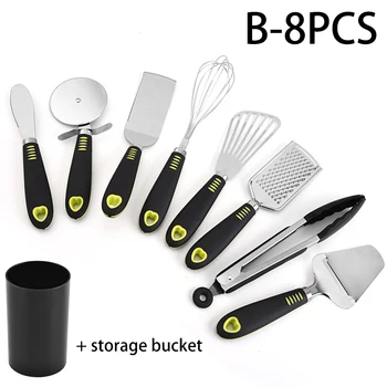 1 Set Kitchenware Set with Storage Box Kitchen Tools Baking Gadgets Essentials Stainless Steel Cooking Utensil Set High Quality
1 Set Kitchenware Set with Storage Box Kitchen Tools Baking Gadgets Essentials Stainless Steel Cooking Utensil Set High Quality