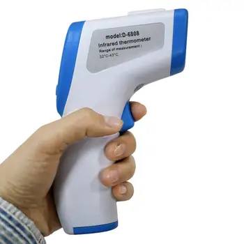 Handheld Non-Contact Forehead Thermometer Household Digital Electronic Infrared Thermometer Fever Alarm Smart Thermometer
Handheld Non-Contact Forehead Thermometer Household Digital Electronic Infrared Thermometer Fever Alarm Smart Thermometer