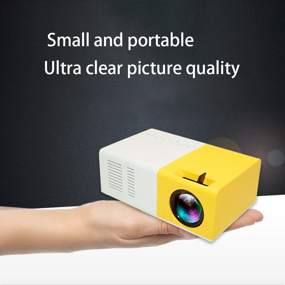 ViviBright J9 1080P Mini Projector HD Home Projector Theater For AV USB Micro SD Card USB Portable Pocket Beamer VS YG-300
ViviBright J9 1080P Mini Projector HD Home Projector Theater For AV USB Micro SD Card USB Portable Pocket Beamer VS YG-300