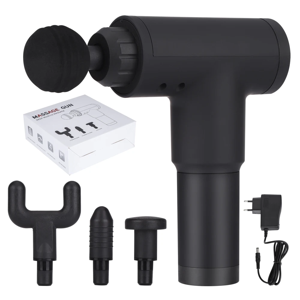Muscle Massage Gun Rechargeable Cordless Powerful Handheld Tissue Muscle Massager 4 Adjustable Speed Personal Massage Device
Muscle Massage Gun Rechargeable Cordless Powerful Handheld Tissue Muscle Massager 4 Adjustable Speed Personal Massage Device
