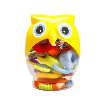 8pcs Teether Rattle Cute Teether Rattle Early Educational Toys Shaking Bells Toys Lovely Grab Toy for Infant Baby
8pcs Teether Rattle Cute Teether Rattle Early Educational Toys Shaking Bells Toys Lovely Grab Toy for Infant Baby