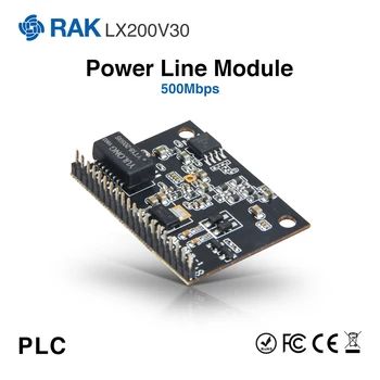 

LX200V30 PLC Broadband Power Line Module Network Adapter QCA7420 Chips Twisted Pair Ethernet 500Mbps Support Network Card Q079