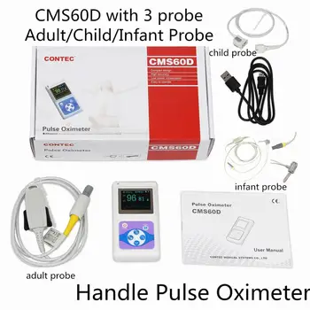 CONTEC CMS60D Adult Child Infant probe FDA 24h Finger Pulse Oximeter SpO2 PR Sleep Heart Rate Monitor, Alarm+ Software
CONTEC CMS60D Adult Child Infant probe FDA 24h Finger Pulse Oximeter SpO2 PR Sleep Heart Rate Monitor, Alarm+ Software