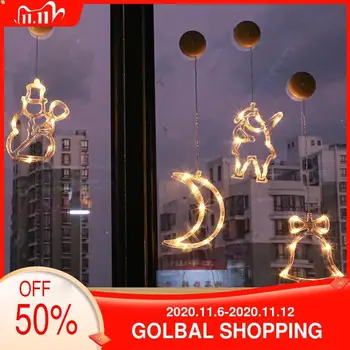 Hot Sale Christmas Lights Led Window Sucker Chandelier Elk Bell Room Party Christmas Holiday Decorative Lights
Hot Sale Christmas Lights Led Window Sucker Chandelier Elk Bell Room Party Christmas Holiday Decorative Lights