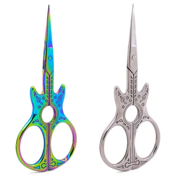 Sewing Tools Accessories Vintage Craft Sewing Tailor Scissors Guitar Pattern Scissors Sewing Scissors for Sewing and Needlework
Sewing Tools Accessories Vintage Craft Sewing Tailor Scissors Guitar Pattern Scissors Sewing Scissors for Sewing and Needlework