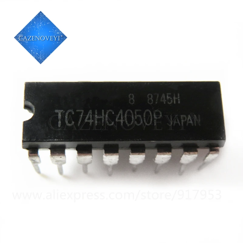 

10pcs/lot 74HC4050AP MC74HC4050N MM74HC4050N CD74HC4050E 74HC4050 DIP-16 CMOS digital integrated circuits IC In Stock