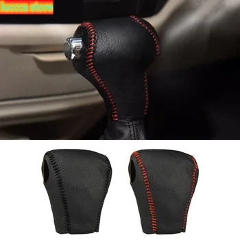 Leather car gear shift knob cover Collars head case for Kia Sportage R Cerato K3 K5 Sorento 2011 2012 2013 2014 2015 accessories
Leather car gear shift knob cover Collars head case for Kia Sportage R Cerato K3 K5 Sorento 2011 2012 2013 2014 2015 accessories