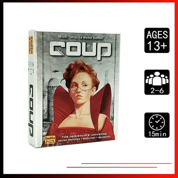 Classic Card Game Coup Reformation Board Games for Adults Cards Against the Humanity 2-6 Players Easy To Play Free Shipping
Classic Card Game Coup Reformation Board Games for Adults Cards Against the Humanity 2-6 Players Easy To Play Free Shipping