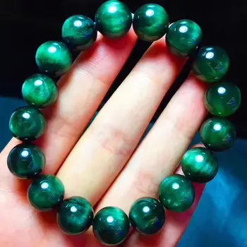 Certificate 11mm Natural Green Rutilated Bracelet Jewelry For Woman Lady Man Cat Eye Crystal Round Beads Lucky Gemstone AAAAA
Certificate 11mm Natural Green Rutilated Bracelet Jewelry For Woman Lady Man Cat Eye Crystal Round Beads Lucky Gemstone AAAAA