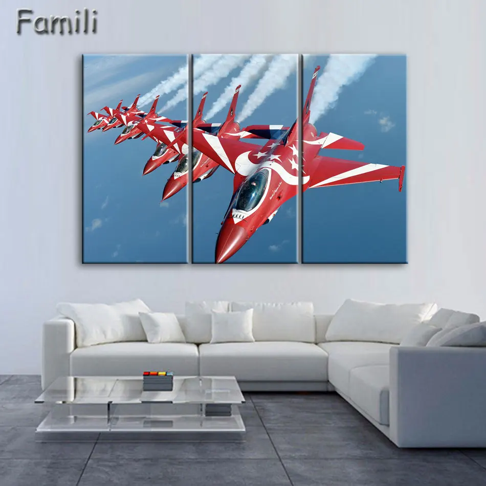 3Panel Modern Printed Fighter Canvas Painting Combat Aircraft Wall Picture Art For Living Room Unframed
3Panel Modern Printed Fighter Canvas Painting Combat Aircraft Wall Picture Art For Living Room Unframed