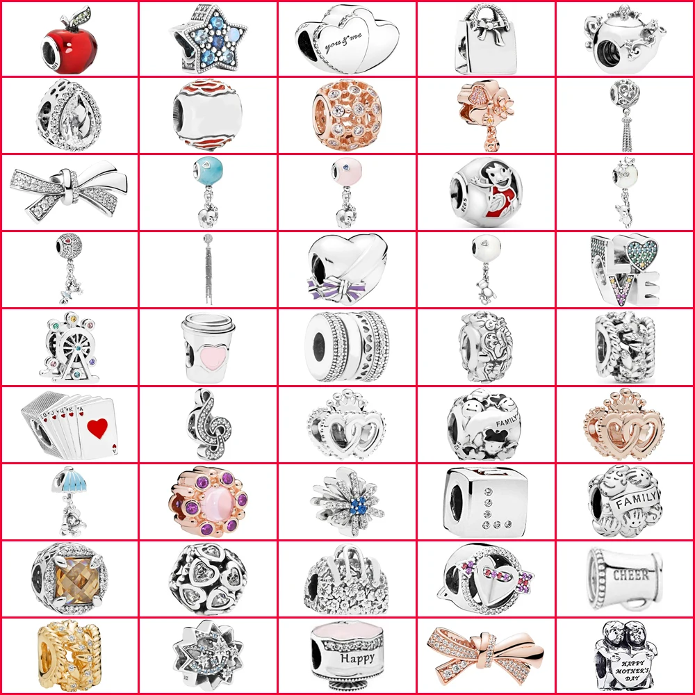 LISM 100% 925 Sterling Silver Charm Bracelet Bead Charm DIY Bracelet Pendant Jewelry Wholesale Free Shipping
LISM 100% 925 Sterling Silver Charm Bracelet Bead Charm DIY Bracelet Pendant Jewelry Wholesale Free Shipping