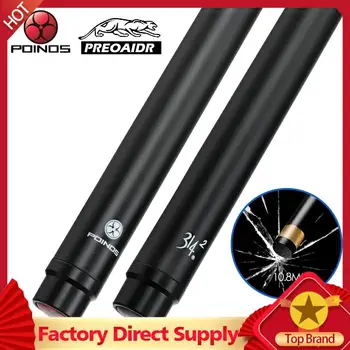 PREOAIDR POINOS Carbon Fiber Single Shaft Billiard Pool Cue Stick 10.8/11.8/13mm Tip Uni-loc Bullet Shaft With Joint Protector
PREOAIDR POINOS Carbon Fiber Single Shaft Billiard Pool Cue Stick 10.8/11.8/13mm Tip Uni-loc Bullet Shaft With Joint Protector