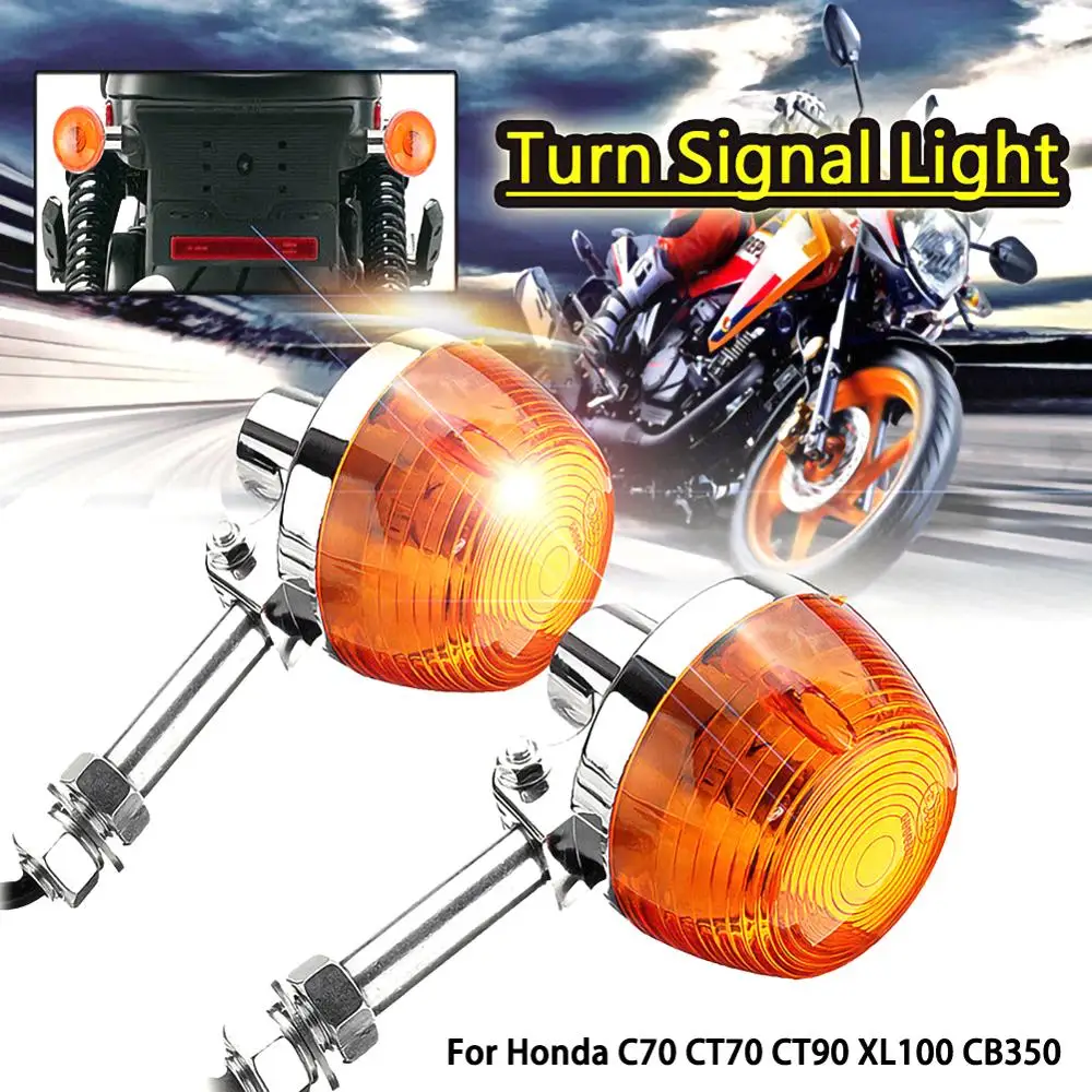 2 pcs light Replacement Motorcycle Turn Signal Light For Honda C70 CT70 CT90 XL100 CB350 General Motorcycle Turn Signal lighting
2 pcs light Replacement Motorcycle Turn Signal Light For Honda C70 CT70 CT90 XL100 CB350 General Motorcycle Turn Signal lighting