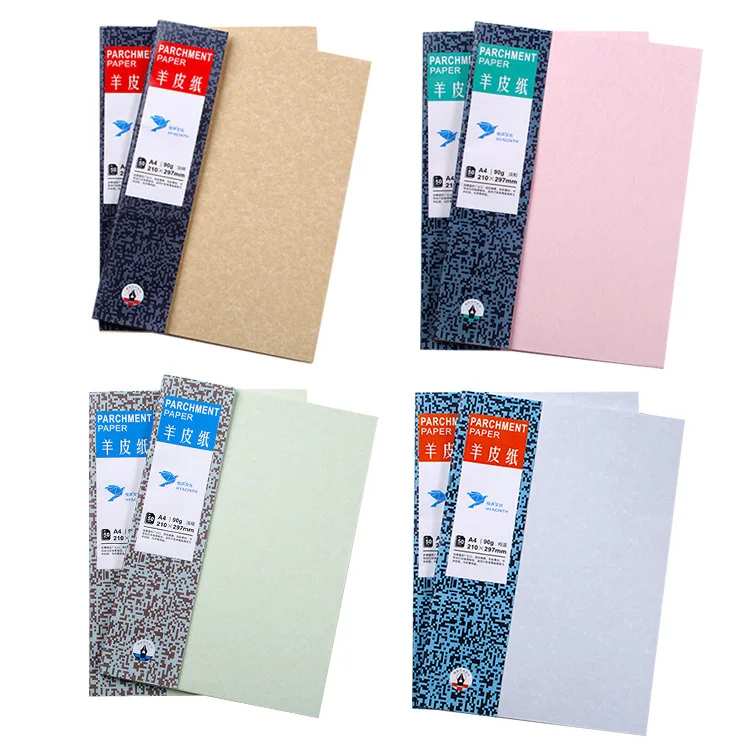 Wyatt Sound Parchment A4 Card Paper Core Color Thick Card Certificate Cover Contract Special Invitation Colored Paper
Wyatt Sound Parchment A4 Card Paper Core Color Thick Card Certificate Cover Contract Special Invitation Colored Paper