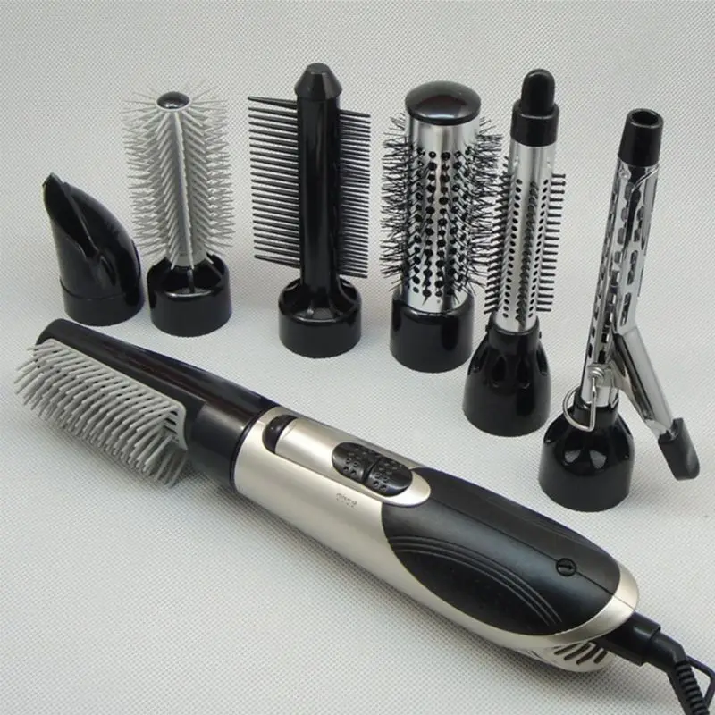 7 in 1 Multifunction Professional Negative Ion Hair Dryer with Comb Curling Wand Straight Set Styling Tool
7 in 1 Multifunction Professional Negative Ion Hair Dryer with Comb Curling Wand Straight Set Styling Tool