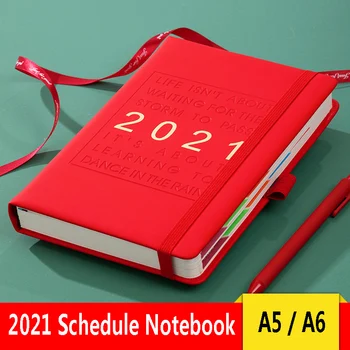 Agenda 2021 Notebook A5 Thicken Organizer Planner Diary 365 Days Schedule Notepad Bandage Weekly Monthly Journal Stationery New
Agenda 2021 Notebook A5 Thicken Organizer Planner Diary 365 Days Schedule Notepad Bandage Weekly Monthly Journal Stationery New