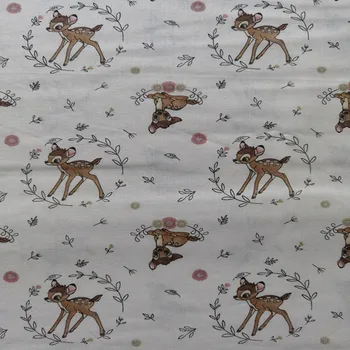 105cm Width Deer Print Cream 100% Cotton Fabric for Girl Clothes Hometextile Backpacks Cushion Cover DIY-BL002
105cm Width Deer Print Cream 100% Cotton Fabric for Girl Clothes Hometextile Backpacks Cushion Cover DIY-BL002