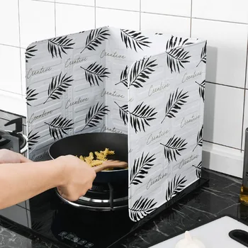 1PC Kitchen Gadgets Oil Splatter Screens Aluminium Foil Plate Gas Stove Splash Oilproof Baffle Home Kitchen Cooking Tools
1PC Kitchen Gadgets Oil Splatter Screens Aluminium Foil Plate Gas Stove Splash Oilproof Baffle Home Kitchen Cooking Tools