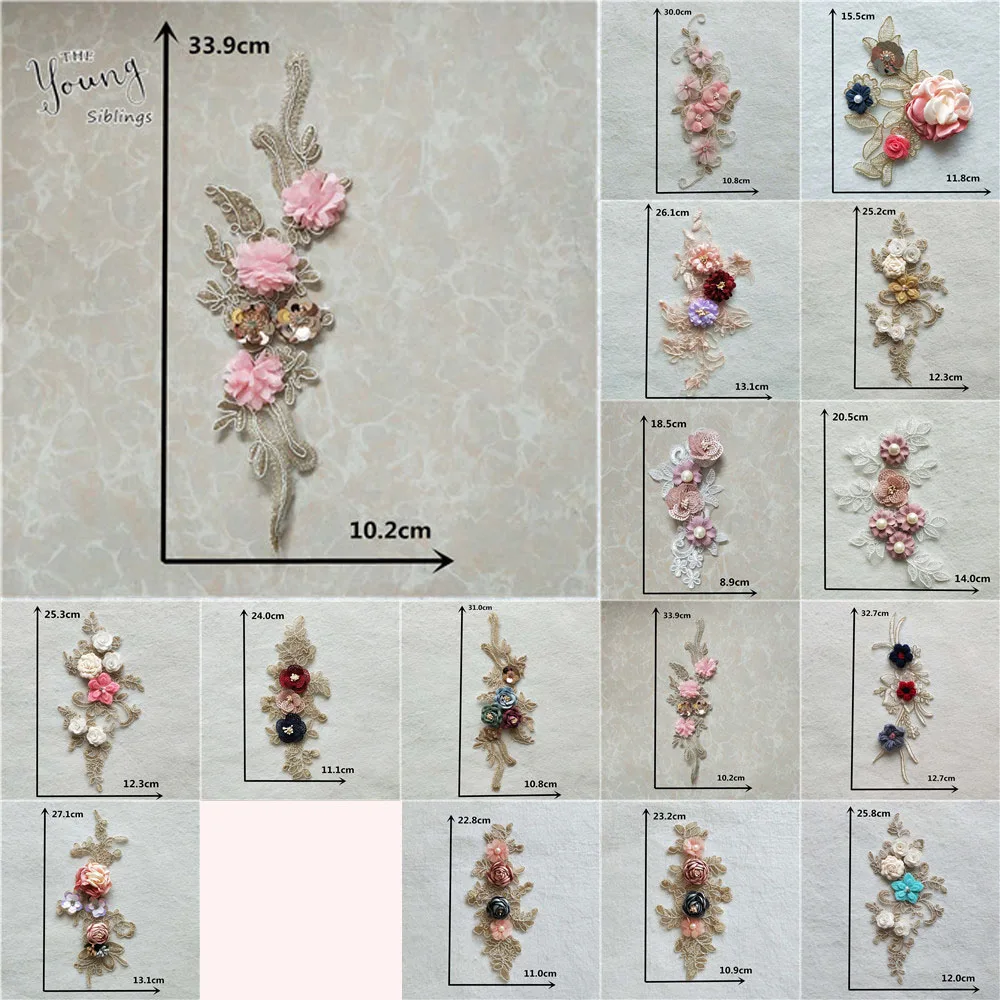 Different Styles of Sewing Decorative Lace Collar Embroidery Applique DIY Lace Fabric Collar Embellished Clothing Accessories
Different Styles of Sewing Decorative Lace Collar Embroidery Applique DIY Lace Fabric Collar Embellished Clothing Accessories