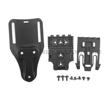 Quick Locking System Kit with QLS 19 Duty Holster Locking Fork QLS 22 Duty Receiver Plate Black Safa Series Gun Holster Platform
Quick Locking System Kit with QLS 19 Duty Holster Locking Fork QLS 22 Duty Receiver Plate Black Safa Series Gun Holster Platform