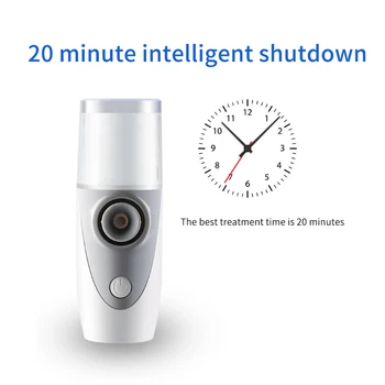 PVC Portable Inhaler Nebulizer For Kids Adult One-button Operation USB Rechargeable Automatic Cleaning Mesh Atomizer Household
PVC Portable Inhaler Nebulizer For Kids Adult One-button Operation USB Rechargeable Automatic Cleaning Mesh Atomizer Household