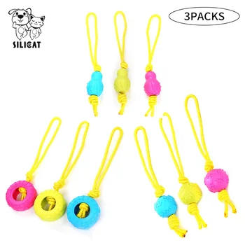 Dog Toy Set Combination 3 Pieces TPR Gourd Ring-pull Wearing Rope Built-in Bell Dog Bite Toy
Dog Toy Set Combination 3 Pieces TPR Gourd Ring-pull Wearing Rope Built-in Bell Dog Bite Toy