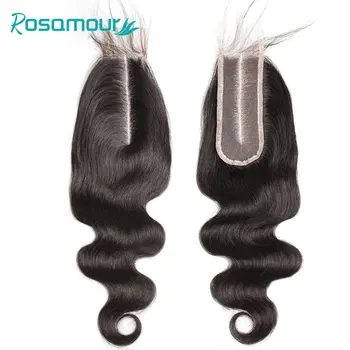 2X6 Middle Part Lace Closure Pre Plucked Brazilian Body Wave Closure With Baby Hair Bleached Knots Remy Human Hair Extension 
2X6 Middle Part Lace Closure Pre Plucked Brazilian Body Wave Closure With Baby Hair Bleached Knots Remy Human Hair Extension