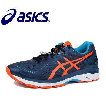 

ASICS GEL-KAYANO 23 Asics 2018 New Hot Sale Man's Cushion Stability Running Shoes ASICS Sports Shoes Sneakers GQ Gym Shoes Men
