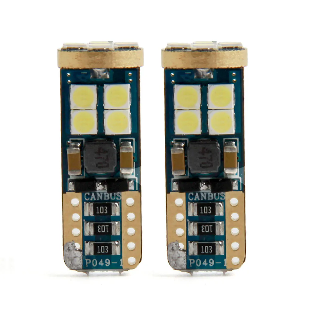 kongyide car light 2 pcs High Quality T10 CANBUS 12SMD 3030 White LED Car Side Light Bulb Tail T10 License plate lights
kongyide car light 2 pcs High Quality T10 CANBUS 12SMD 3030 White LED Car Side Light Bulb Tail T10 License plate lights