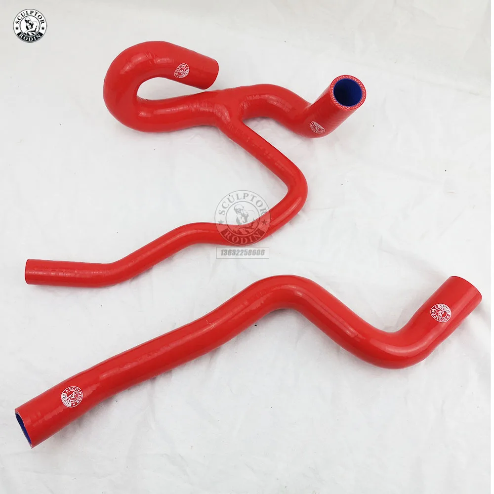 Силиконовый шланг радиатора подходит для 08-13 MAZDA 3 MAZDA3 MAZDASPEED3 2.3L(2 шт.)