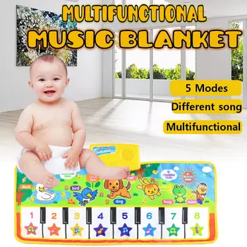 5 Music Modes 70*27cm Baby Music Play Carpet Mat Children Crawling Piano Carpet Educational Musical Toy Kids Touch Play Game Mat
5 Music Modes 70*27cm Baby Music Play Carpet Mat Children Crawling Piano Carpet Educational Musical Toy Kids Touch Play Game Mat