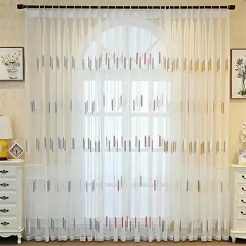 Rice Embroidered Sheer Curtain for Living Room Pastoral Rural Countryside Mesh French Window Drape M161C
Rice Embroidered Sheer Curtain for Living Room Pastoral Rural Countryside Mesh French Window Drape M161C