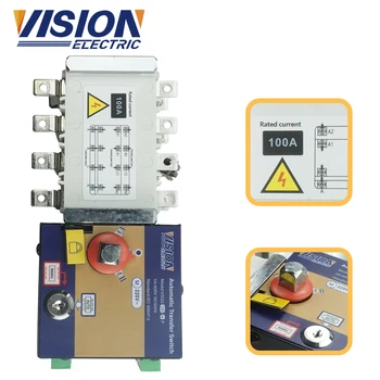 Vision Dual Power Automatic Change Over Switches ATS 100A For Diesel Engine ATS100A
Vision Dual Power Automatic Change Over Switches ATS 100A For Diesel Engine ATS100A