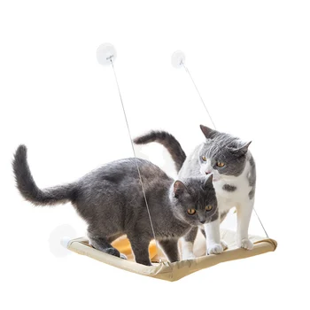 Window Mounted Pet Bed Suction Cup Hanging Sunshine Hammock Perch Cushion for Cat BJStore 
Window Mounted Pet Bed Suction Cup Hanging Sunshine Hammock Perch Cushion for Cat BJStore