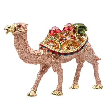 Camel Trinket Boxes Ornament Crystals ,Hand-painted Patterns Jewelry Storage Box Holder
Camel Trinket Boxes Ornament Crystals ,Hand-painted Patterns Jewelry Storage Box Holder