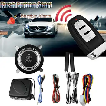 Modified Universal Car SUV Keyless Entry Engine Start Keyless Alarm System Push Button Remote Starter Stop Auto Car Accessories
Modified Universal Car SUV Keyless Entry Engine Start Keyless Alarm System Push Button Remote Starter Stop Auto Car Accessories