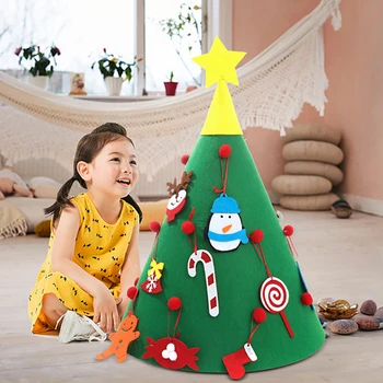 New Christmas Tree DIY Christmas Tree with Hanging Ornaments Children Xmas New Year Gifts Merry Christmas Party Decoration
New Christmas Tree DIY Christmas Tree with Hanging Ornaments Children Xmas New Year Gifts Merry Christmas Party Decoration