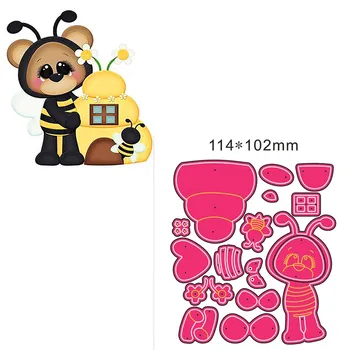 Metal Cutting Die Animal Doll DIY Scrapbooking Paper Cards Decorative Craft Embossing
Metal Cutting Die Animal Doll DIY Scrapbooking Paper Cards Decorative Craft Embossing