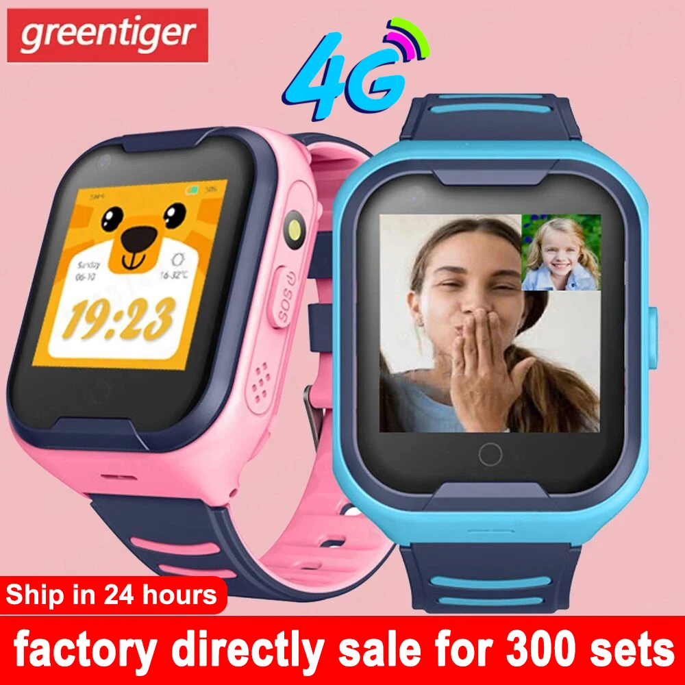Смарт-часы A36E 4G детский GPS-трекер видеозвонок смарт-часы для телефона IP67