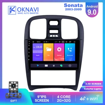 OKNAVI For Hyundai-s Sonata 2003-2009 9 Inch Android 9.0 Car Radio Multimedia Video Player GPS Navigation 2din Stereo 4G+WIFI 
OKNAVI For Hyundai-s Sonata 2003-2009 9 Inch Android 9.0 Car Radio Multimedia Video Player GPS Navigation 2din Stereo 4G+WIFI