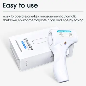 Electronic Thermometer Non-contact Infrared Ear Forehead Thermometer with LCD Display for Baby Child Adult In Stock #CW
Electronic Thermometer Non-contact Infrared Ear Forehead Thermometer with LCD Display for Baby Child Adult In Stock #CW