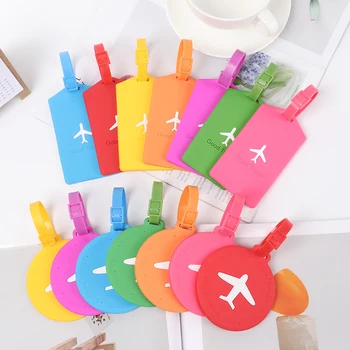 Cute Aircraft Luggage Tag Good Travel Soft PVC Portable Travel Accessories Label Suitcase Women Men Fashion ID Address Holder
Cute Aircraft Luggage Tag Good Travel Soft PVC Portable Travel Accessories Label Suitcase Women Men Fashion ID Address Holder
