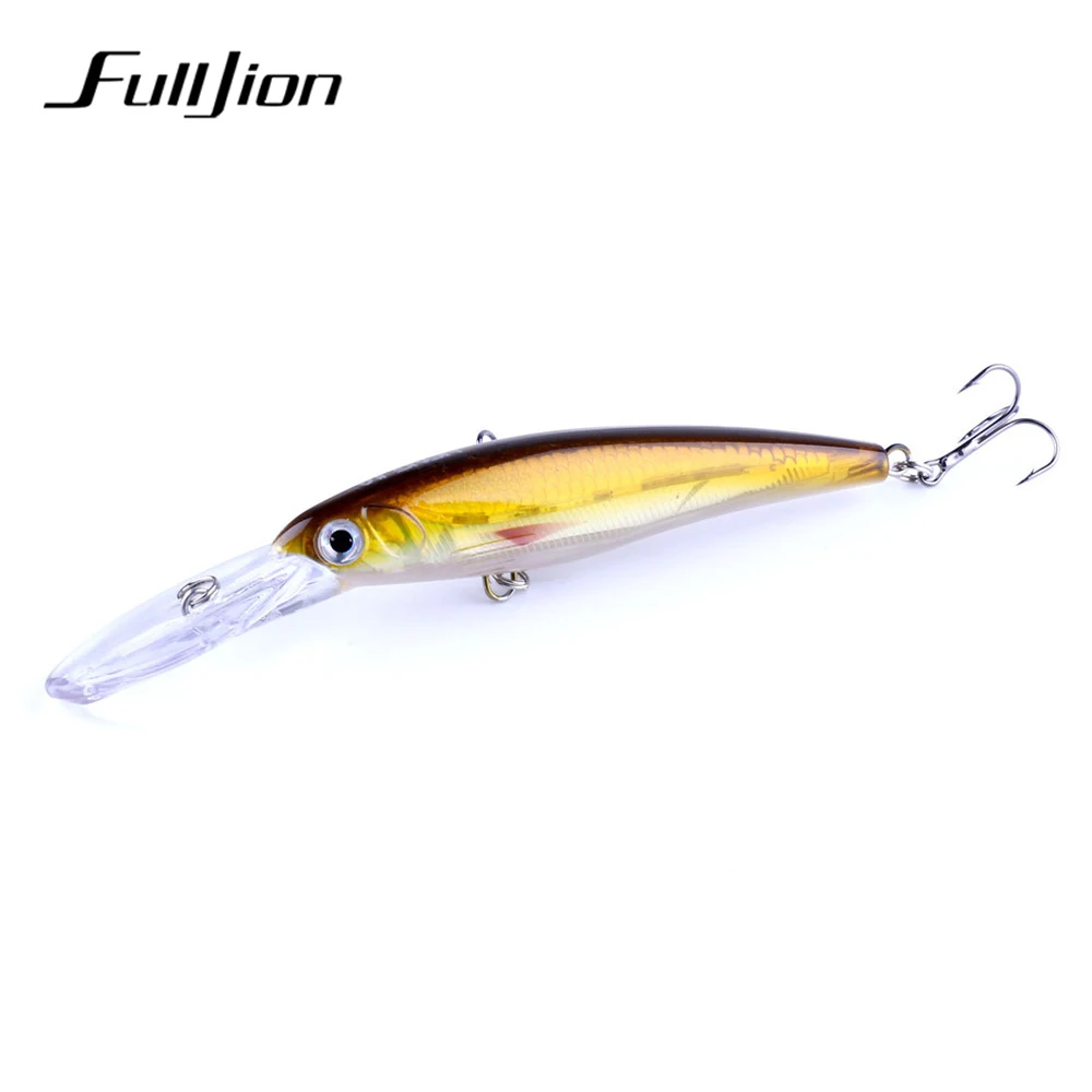 Fulljion 17cm 30g Minnow Fishing Lure Wobblers Isca Artificial Jig For Sea Fishing Tackle Deep Diving Big Crankbaits
Fulljion 17cm 30g Minnow Fishing Lure Wobblers Isca Artificial Jig For Sea Fishing Tackle Deep Diving Big Crankbaits