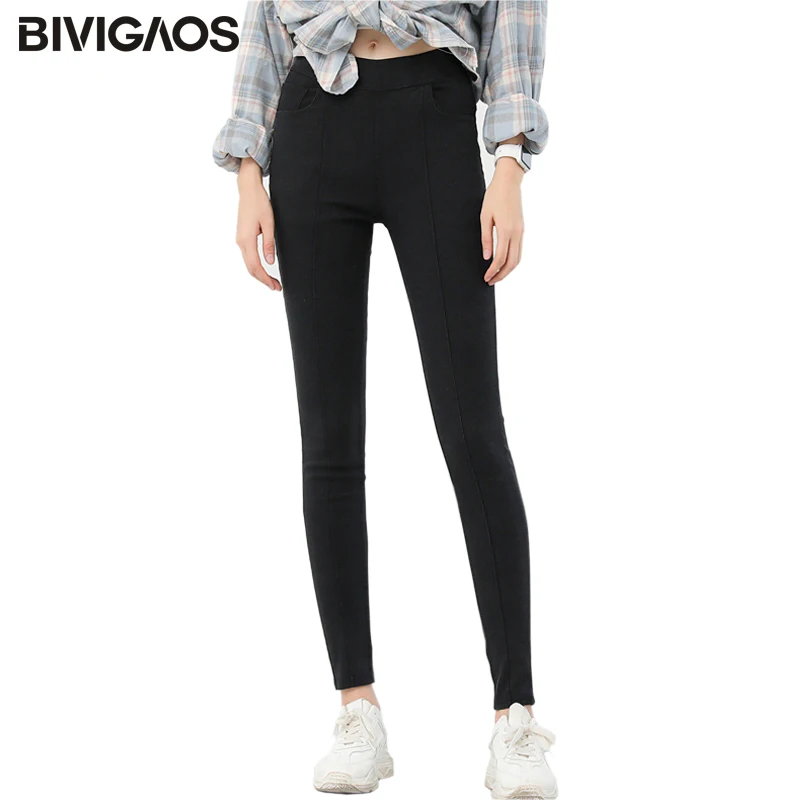 BIVIGAOS 2019 New Midline Sand Wash Skinny Jeans Leggings Fall Winter Women Plus Size High Elastic Velvet Pencil Pants Jeggings
BIVIGAOS 2019 New Midline Sand Wash Skinny Jeans Leggings Fall Winter Women Plus Size High Elastic Velvet Pencil Pants Jeggings