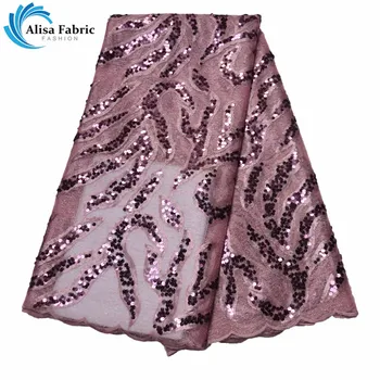 New Arrived Pink Design African Mesh Lace Fabrics With Sequins Lace Nigerian Wedding Party Embroidery Lace Fabrics 5 Yards/pcs
New Arrived Pink Design African Mesh Lace Fabrics With Sequins Lace Nigerian Wedding Party Embroidery Lace Fabrics 5 Yards/pcs
