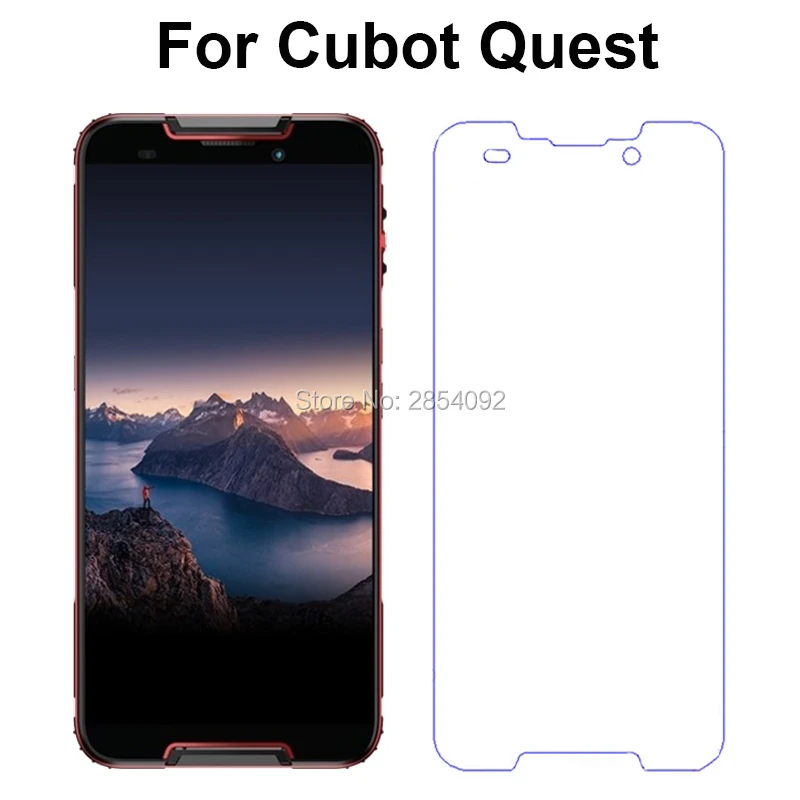Закаленное стекло для CUBOT Quest 5 "взрывозащищенное 9H ультратонкое протектор